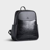  Balo Yuumy ( Thời trang nữ cỡ trung - Balo da Verein YBA69D ) màu đen 