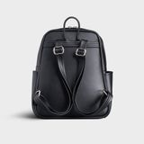  Balo Yuumy ( Thời trang nữ cỡ trung - Balo da Verein YBA69D ) màu đen 