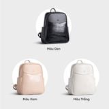  Balo Yuumy ( Thời trang nữ cỡ trung - Balo da Verein YBA69D ) màu đen 