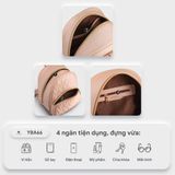  Balo Yuumy ( Thời trang nữ cỡ trung - Balo da Seasand YBA66XN ) Màu xanh ngọc 