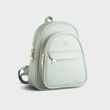  Balo Yuumy ( Thời trang nữ cỡ trung - Balo da YBA51XN  ) màu xanh ngọc 