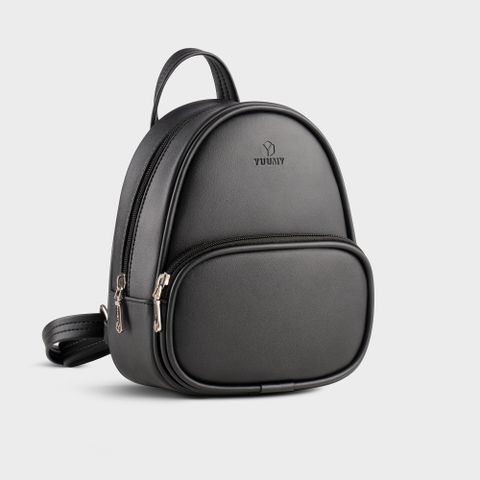 Balo da nữ mini phong cách dễ thương Yuumy Seasand YBA105D màu đen
