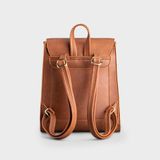  Balo Yuumy ( Thời trang nữ cỡ trung - Balo da Seasand YBA71B ) Màu bò 