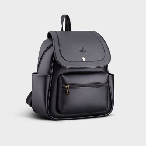  Balo Yuumy ( Thời trang nữ cỡ trung - Balo da Seasand YBA68D ) Màu đen 