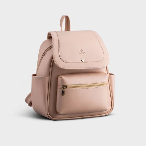  Balo Yuumy ( Thời trang nữ cỡ trung - Balo da Seasand YBA68K ) Màu kem 