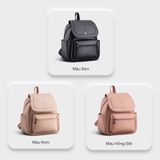  Balo Yuumy ( Thời trang nữ cỡ trung - Balo da Seasand YBA68K ) Màu kem 
