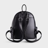  Balo Yuumy ( Thời trang nữ cỡ trung - Balo da Seasand YBA65D)  Màu đen 