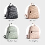  Balo Yuumy ( Thời trang nữ cỡ trung - Balo da Seasand YBA84XN ) màu xanh ngọc 