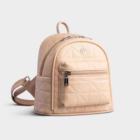 Balo da nữ thiết kế chần chỉ cách điệu Yuumy Seasand YBA85K màu kem