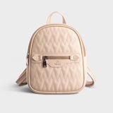  Balo Yuumy ( Thời trang nữ - Balo da Seasand YBA89HA ) màu hồng dâu 