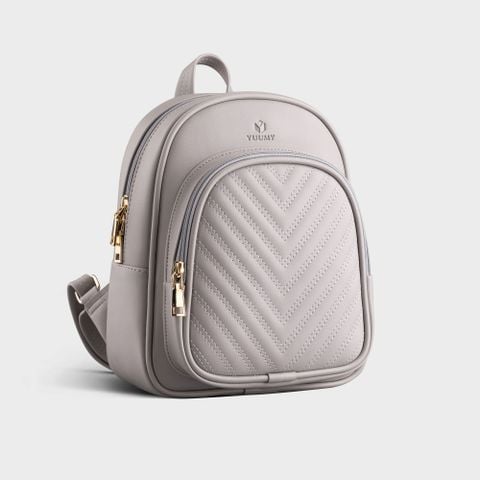  Balo da nữ trần chỉ họa tiết Yuumy Seasand YBA61XM Màu xám 
