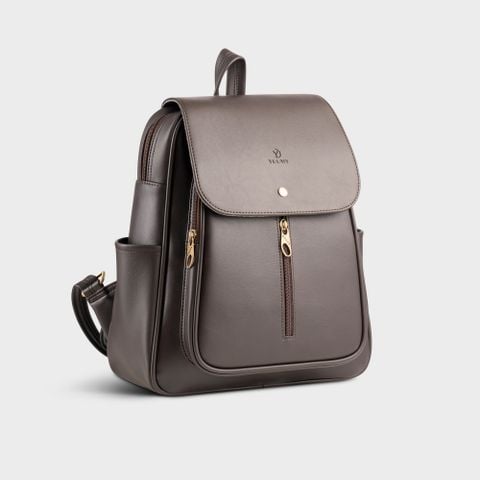 Balo Nữ Yuumy Thời Trang YBA5NC màu nâu cafe