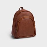  Balo Yuumy ( Thời trang nữ cỡ trung - Balo da YBA4BD ) màu bò đậm 