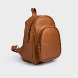  Balo Yuumy ( Thời trang nữ cỡ trung - Balo da YBA4BN ) màu bò nhạt 