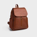  Balo Yuumy ( Thời trang nữ basic đựng vừa A4 - Balo da Liberal YBA5BD ) màu bò đậm 