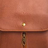  Balo Yuumy ( Thời trang nữ basic đựng vừa A4 - Balo da Liberal YBA5BD ) màu bò đậm 