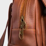  Balo Yuumy ( Thời trang nữ basic đựng vừa A4 - Balo da Liberal YBA5BD ) màu bò đậm 