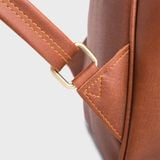  Balo Yuumy ( Thời trang nữ basic đựng vừa A4 - Balo da Liberal YBA5BD ) màu bò đậm 