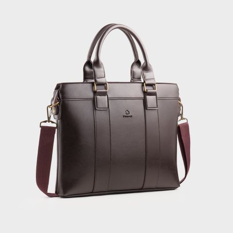 Cặp da công sở  Yuumy CAYUUMY11N màu nâu