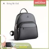  Balo Yuumy ( Thời trang nữ cỡ trung - Balo da Seasand YBA86D ) màu đen 