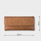  Ví Yuumy (  Thời trang nữ dáng dài - Ví da Seasand YV28BN ) màu bò nhạt 