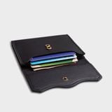  Ví Yuumy (  Thời trang nữ dáng dài - Ví da Mellow YV41D ) đen 