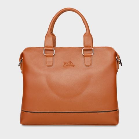  Cặp Công Sở Yuumy ( Thời trang nữ cỡ lớn - Cặp da CAYUUMY10B ) màu bò 