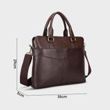  Cặp Công Sở Yuumy ( Thời trang nữ cỡ lớn - Cặp da CAYM06N ) màu nâu 