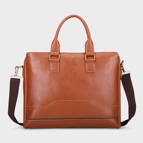  Cặp Công Sở Yuumy ( Thời trang nữ cỡ lớn - Cặp da CAYM07B ) màu bò 