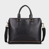  Cặp Công Sở Yuumy ( Thời trang nữ cỡ lớn - Cặp da CAYM07D ) màu đen 