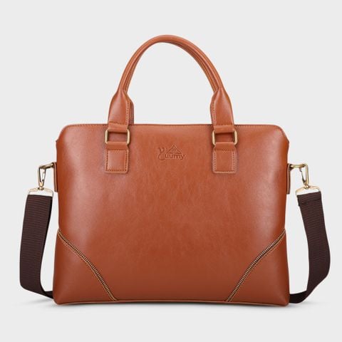  Cặp Công Sở Yuumy ( Thời trang nữ cỡ lớn - Cặp da CAYM08B ) màu bò 