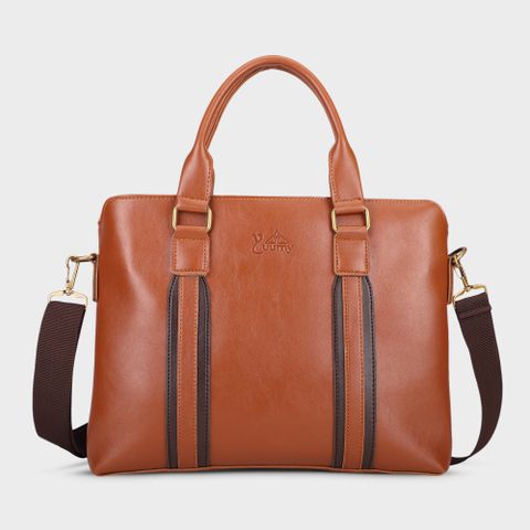  Cặp Công Sở Yuumy ( Thời trang nữ cỡ lớn - Cặp da CAYM09B ) màu bò 