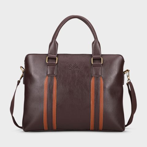  Cặp Công Sở Yuumy ( Thời trang nữ cỡ lớn - Cặp da CAYM09N ) màu nâu 