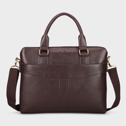  Cặp Công Sở Yuumy ( Thời trang nữ cỡ lớn - Cặp da CAYM06N ) màu nâu 