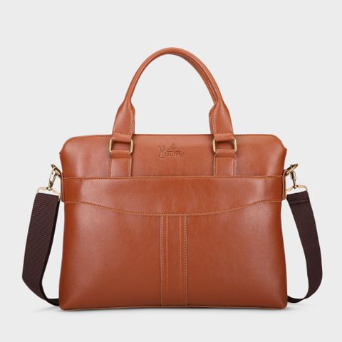  Cặp Công Sở Yuumy ( Thời trang nữ cỡ lớn - Cặp da CAYM06B ) màu bò 