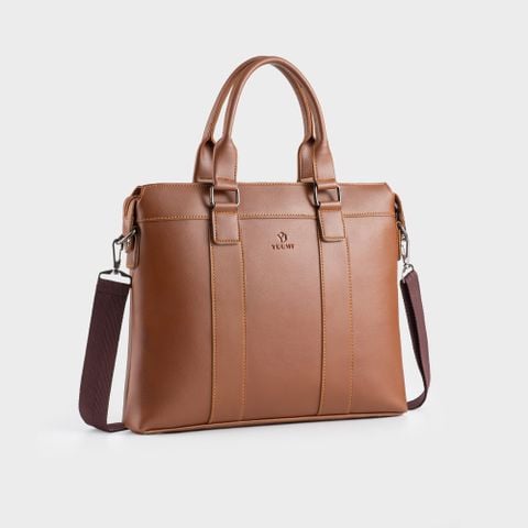 Cặp da công sở Yuumy CAYUUMY11B màu bò