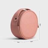  Túi Yuumy ( Thời trang nữ size 18 - Túi đeo chéo da YN110HP ) màu hồng phấn 