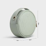  Túi Yuumy ( Thời trang nữ size 18 - Túi đeo chéo da Seasand YN110XN ) màu xanh ngọc 