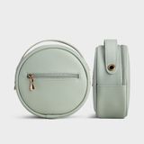  Túi Yuumy ( Thời trang nữ size 18 - Túi đeo chéo da Seasand YN110XN ) màu xanh ngọc 