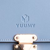  Túi Yuumy ( Thời trang nữ size 20 - Túi đeo chéo da Seasand YN99V )  màu vàng 