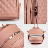  Balo Yuumy ( Thời trang nữ cỡ trung - Balo da Seasand YBA65HD ) Màu hồng đất 