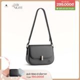  Túi Yuumy ( Thời trang nữ size 21 - Túi đeo chéo da Seasand YN236D ) - Đen 