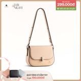  Túi Yuumy ( Thời trang nữ size 21 - Túi đeo chéo da Seasand YN236K ) - Kem 