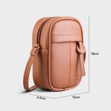  Túi Yuumy ( Thời trang nữ size 13 - Túi đeo chéo Seasand YN172B ) màu bò 