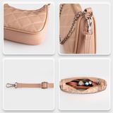  Túi Yuumy ( Thời trang nữ size 22 - Túi đeo chéo da Seasand YN159HD ) Màu hồng đất 