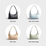  Túi Yuumy ( Thời trang nữ size 25 - Túi đeo vai da Seasand YN220K ) - Kem 