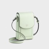  Túi Yuumy ( Thời trang nữ mini đựng điện thoại - Túi đeo chéo da Seasand YN239XN ) - Xanh ngọc 