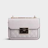  Túi Yuumy ( Thời trang nữ size 17 - Túi đeo chéo da Seasand YN147XM ) Màu xám 