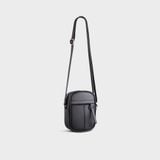  Túi đeo chéo da nữ phối khóa kéo thời trang Yuumy Seasand YN172D màu đen 