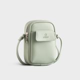  Túi Yuumy ( Thời trang nữ size 11  - Túi đeo chéo da Seasand YN203XN ) màu xanh ngọc 